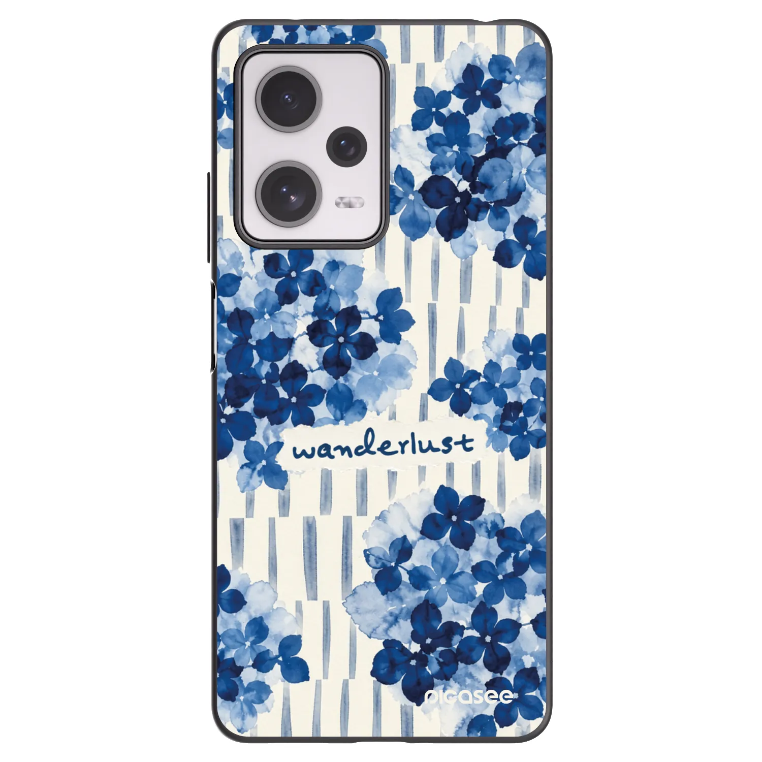 Picasee Μαύρη θήκη σιλικόνης για Xiaomi Redmi Note 12 Pro+ 5G - Azorea