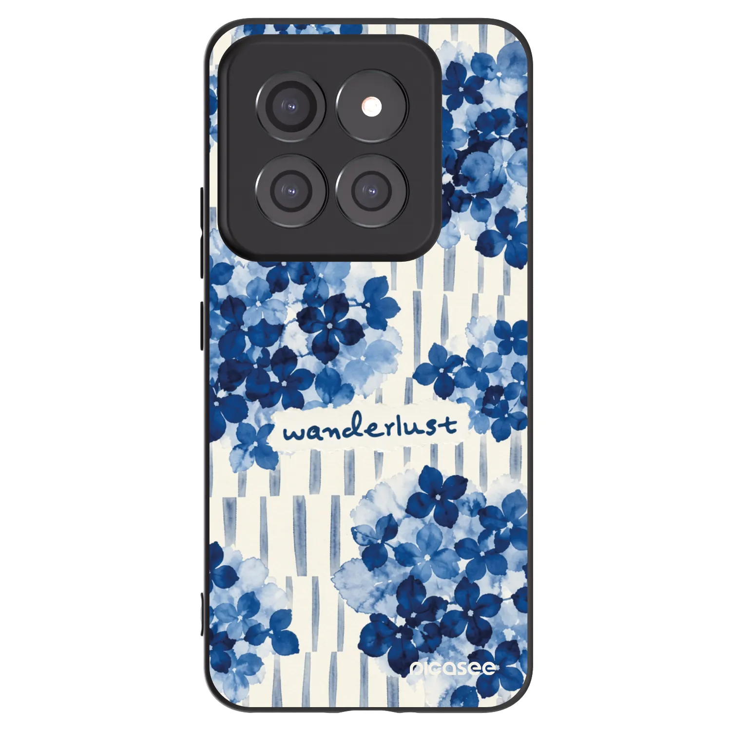 Picasee Μαύρη θήκη σιλικόνης για Xiaomi 14 Pro - Azorea