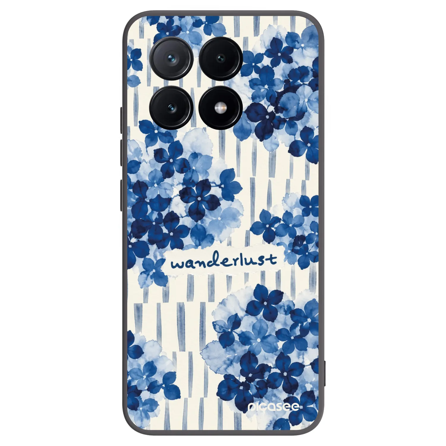Picasee Μαύρη θήκη σιλικόνης για Xiaomi Poco X6 Pro - Azorea