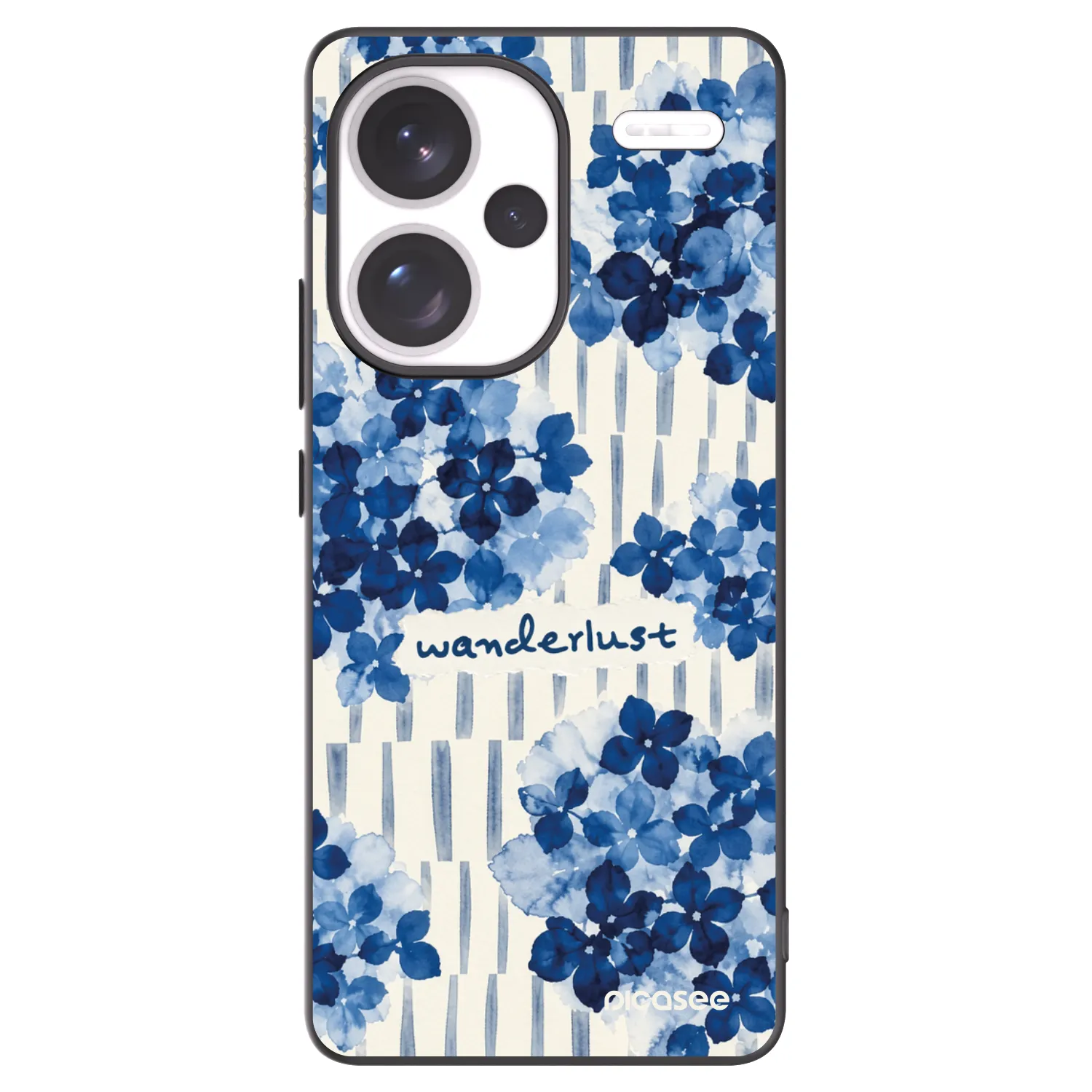 Picasee Μαύρη θήκη σιλικόνης για Xiaomi Redmi Note 13 Pro+ 5G - Azorea