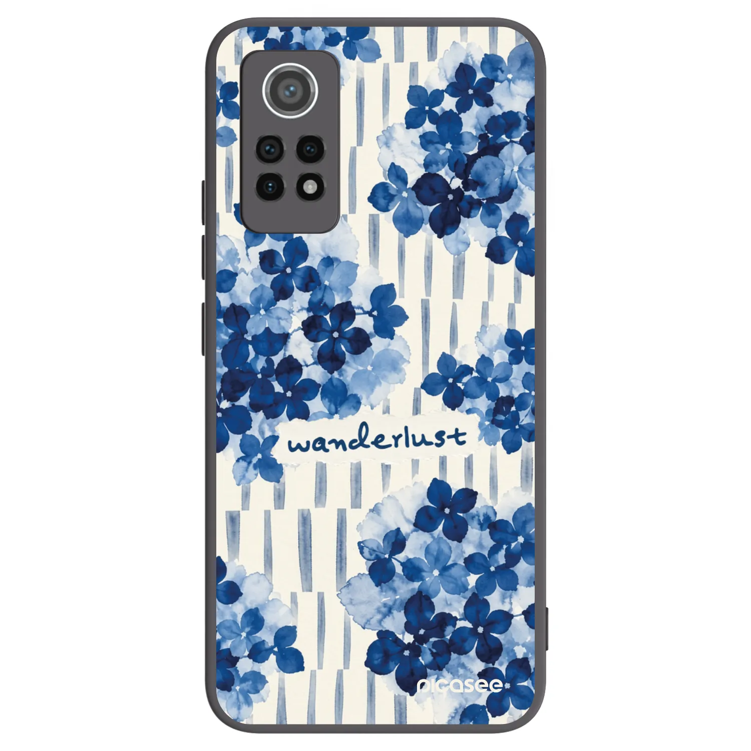 Picasee Μαύρη θήκη σιλικόνης για Xiaomi Redmi Note 12 Pro 4G - Azorea