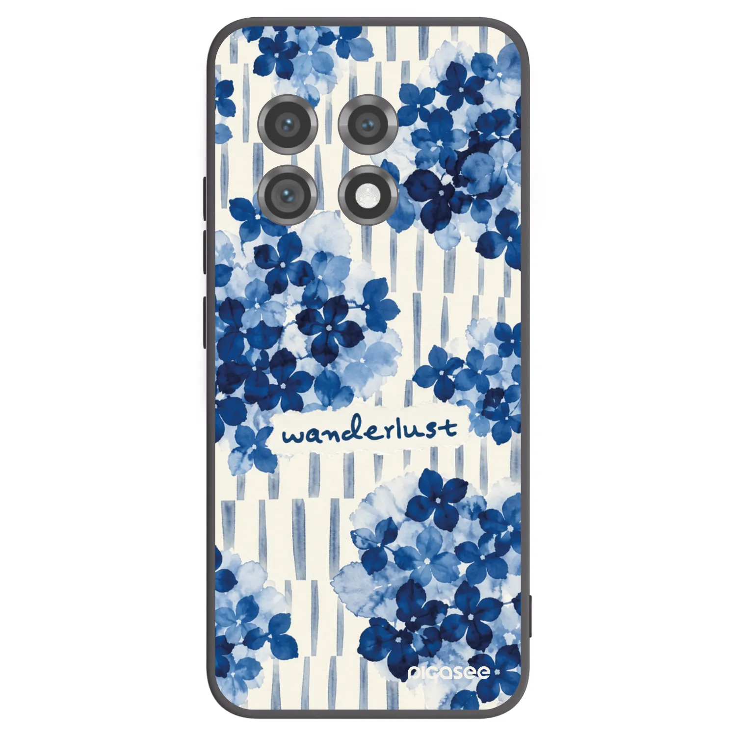 Picasee Μαύρη θήκη σιλικόνης για OnePlus 11 5G - Azorea