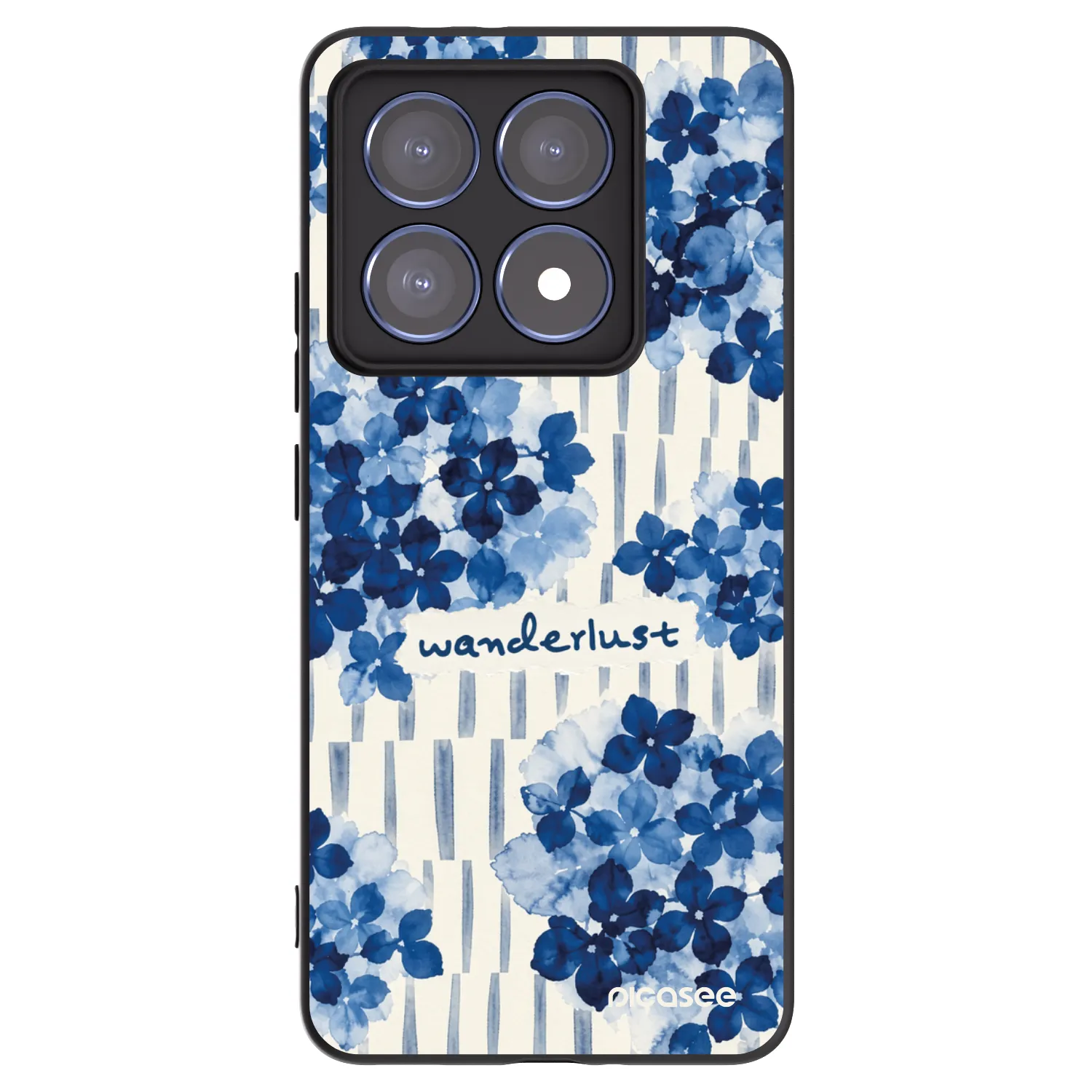 Picasee Μαύρη θήκη σιλικόνης για Xiaomi 14T Pro - Azorea