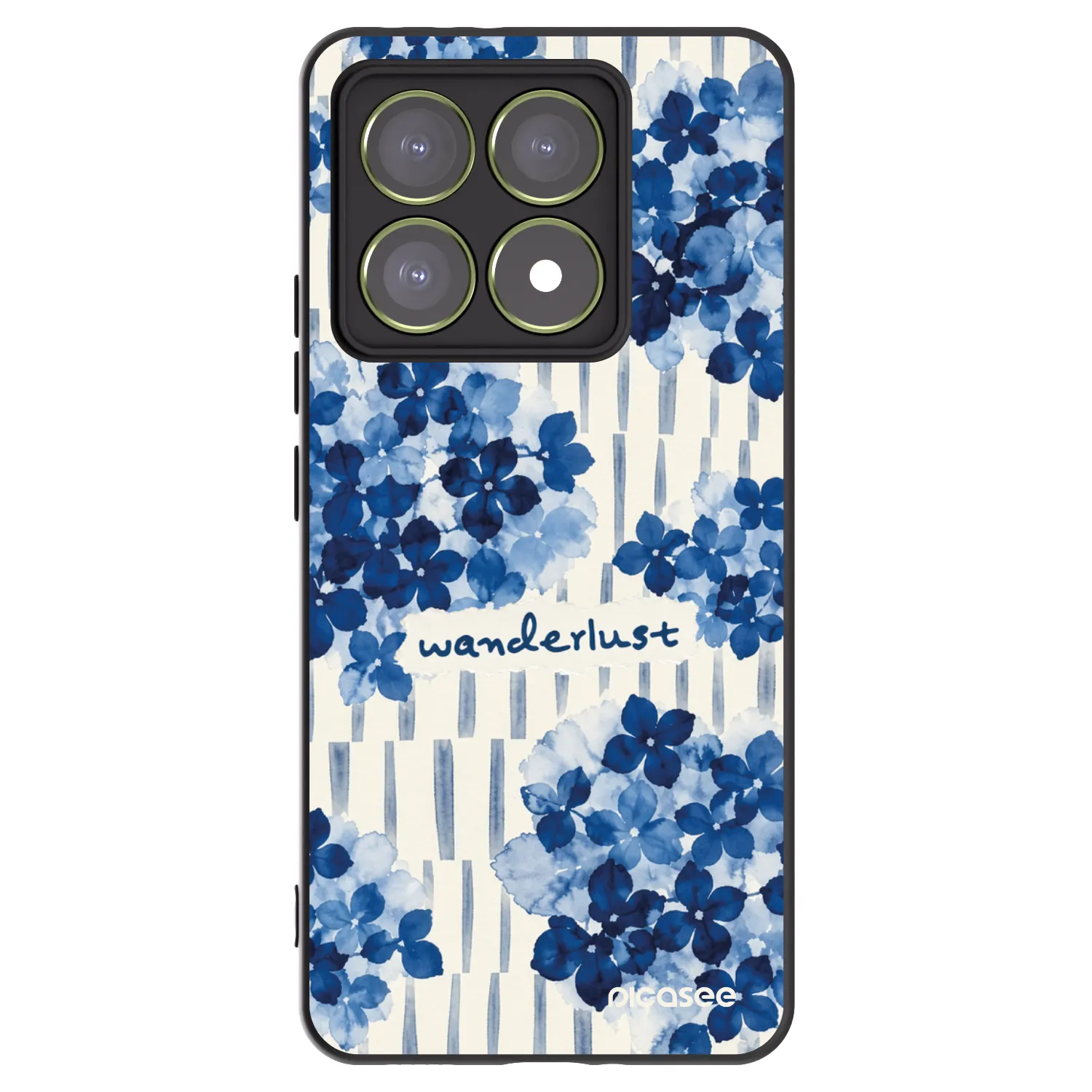 Picasee Μαύρη θήκη σιλικόνης για Xiaomi 14T - Azorea