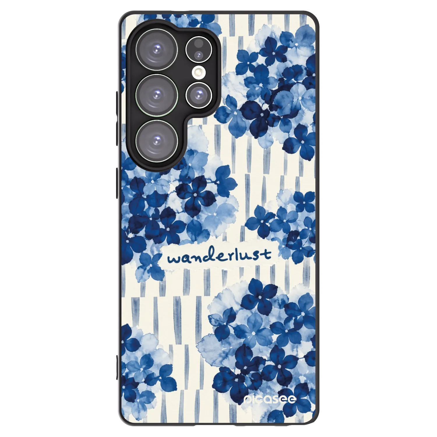 Picasee Μαύρη θήκη σιλικόνης για Samsung Galaxy S25 Ultra 5G - Azorea