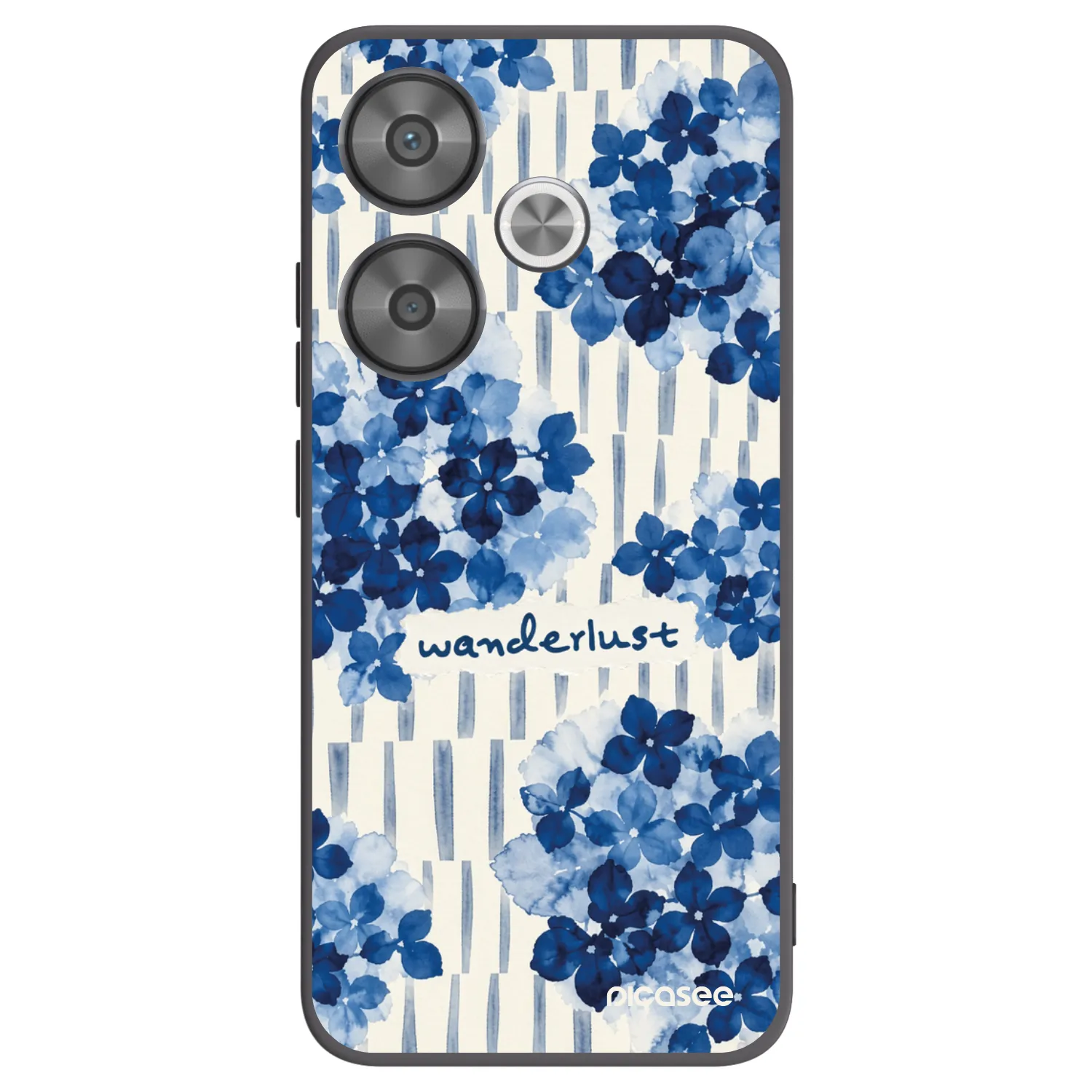 Picasee Μαύρη θήκη σιλικόνης για Xiaomi Poco F6 - Azorea