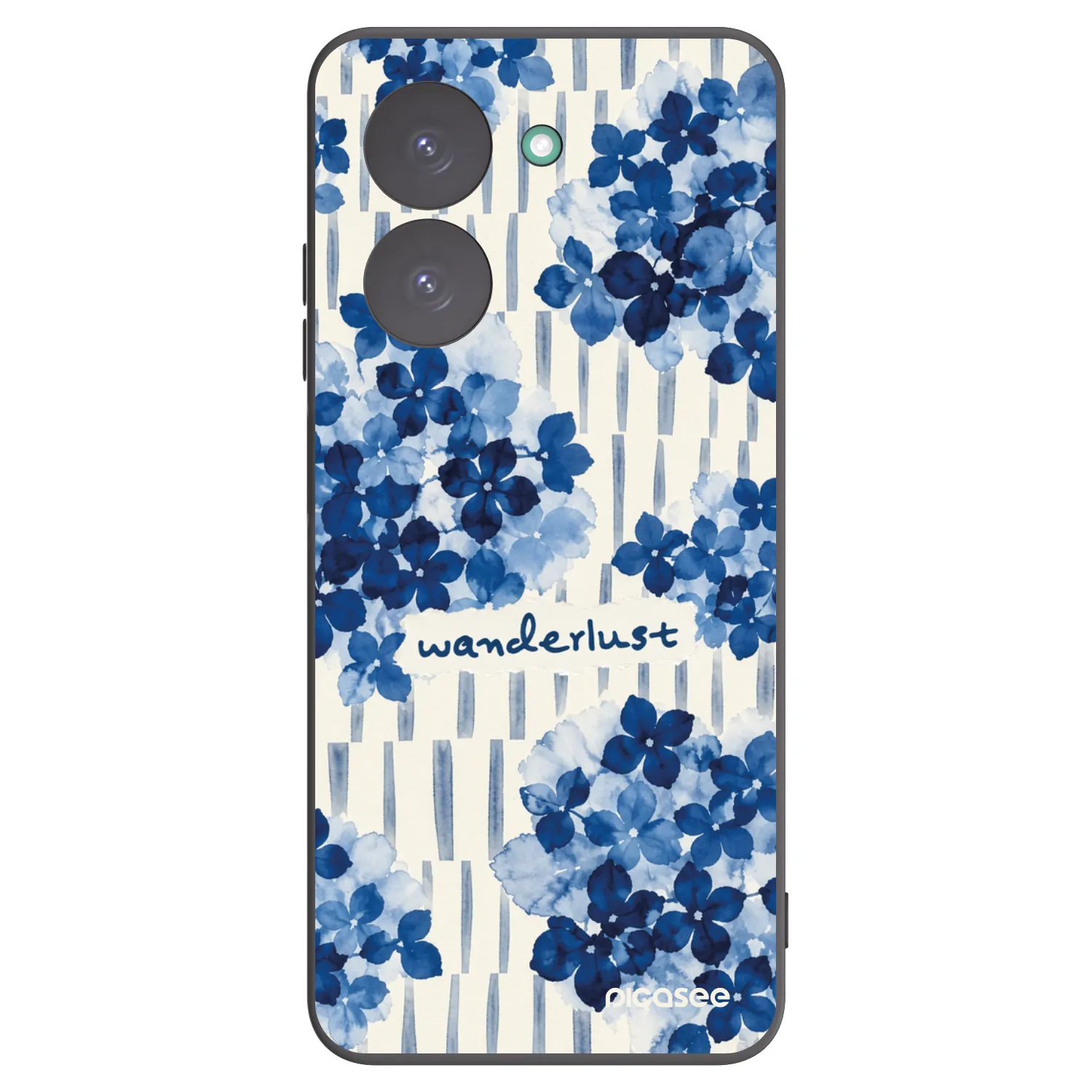 Picasee Μαύρη θήκη σιλικόνης για Xiaomi Redmi A5 - Azorea