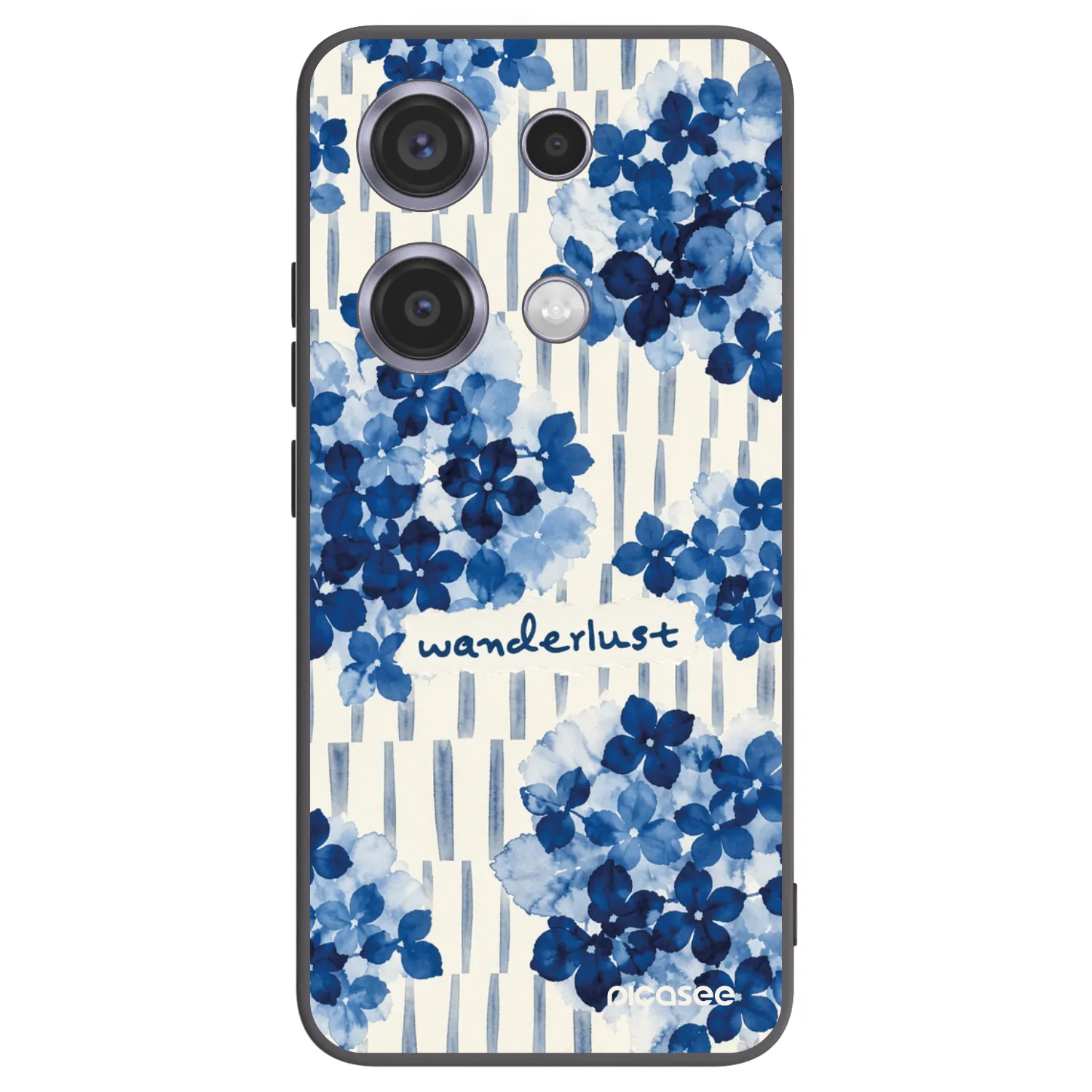 Picasee Μαύρη θήκη σιλικόνης για Xiaomi Redmi Note 14S - Azorea