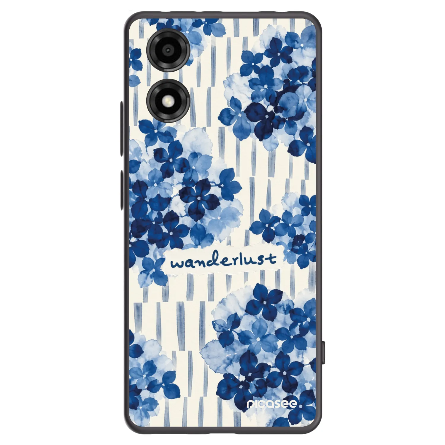 Picasee Μαύρη θήκη σιλικόνης για Motorola Moto E14 - Azorea