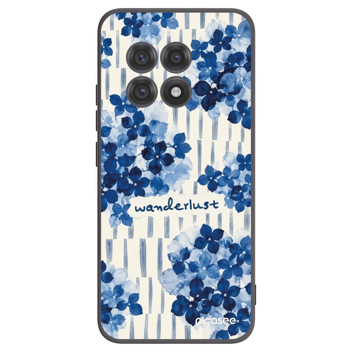 Picasee Μαύρη θήκη σιλικόνης για OnePlus 13R 5G - Azorea