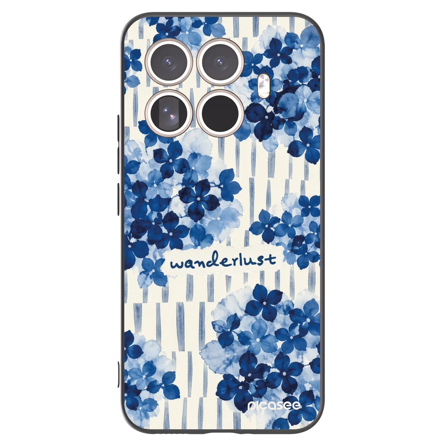 Picasee Μαύρη θήκη σιλικόνης για Xiaomi 15T Pro - Azorea