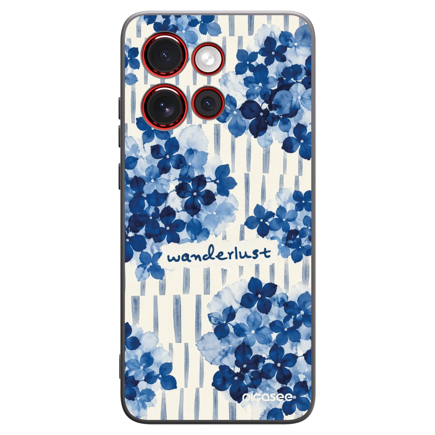 Picasee Μαύρη θήκη σιλικόνης για Motorola Edge 60 Neo 5G - Azorea