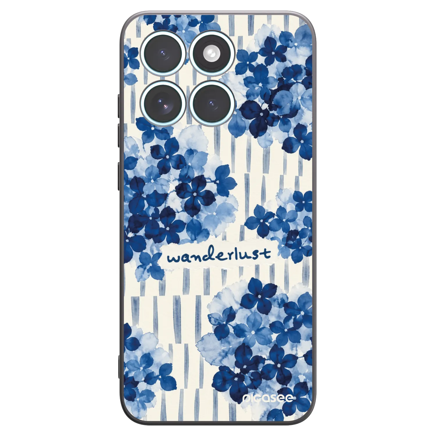 Picasee Μαύρη θήκη σιλικόνης για Motorola Edge 70 Fusion - Azorea