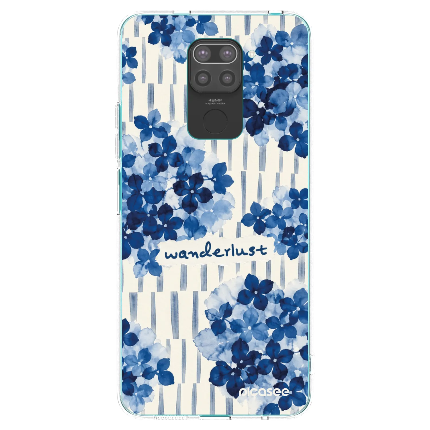Picasee Μαύρη θήκη σιλικόνης για Xiaomi Redmi Note 9 - Azorea
