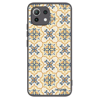 Picasee Μαύρη θήκη σιλικόνης για Xiaomi 11 Lite 5G NE - Majolica