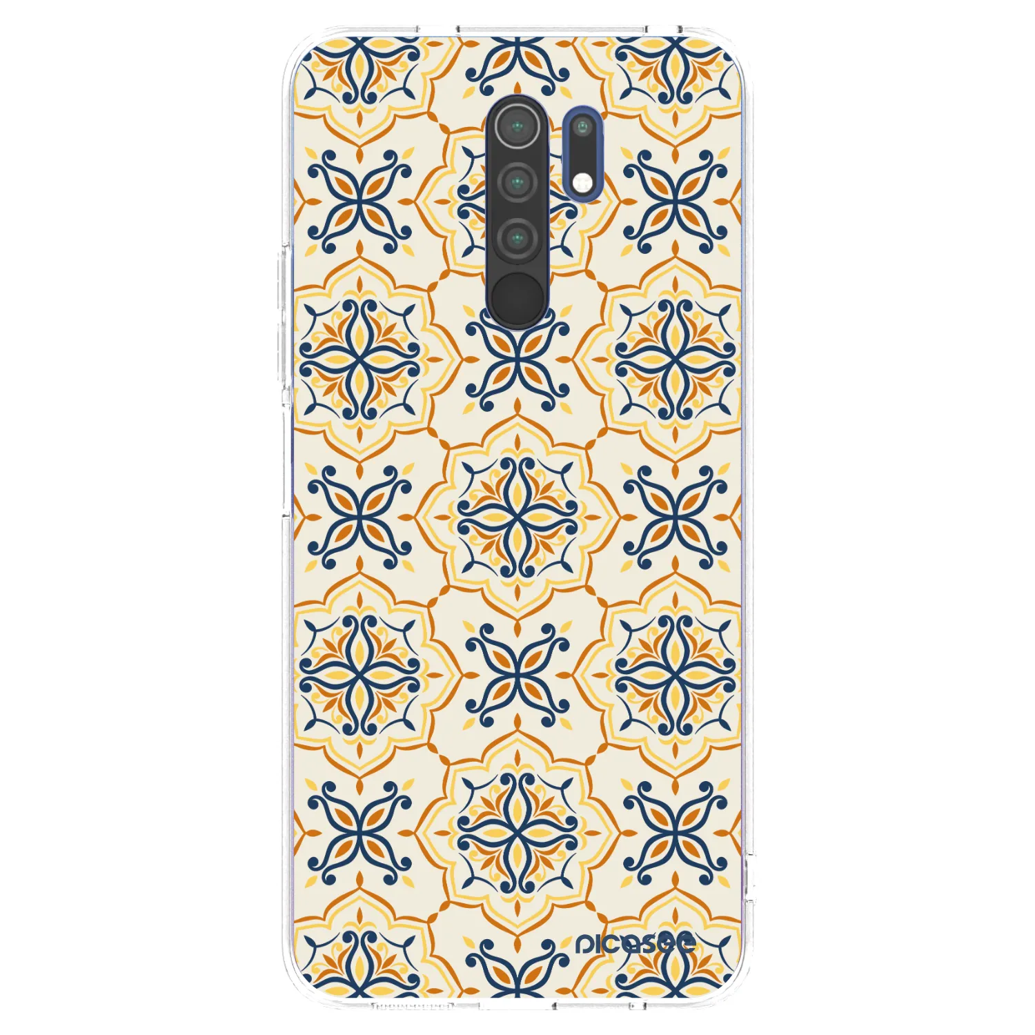 Picasee διαφανής θήκη σιλικόνης Xiaomi Redmi 9 - Majolica