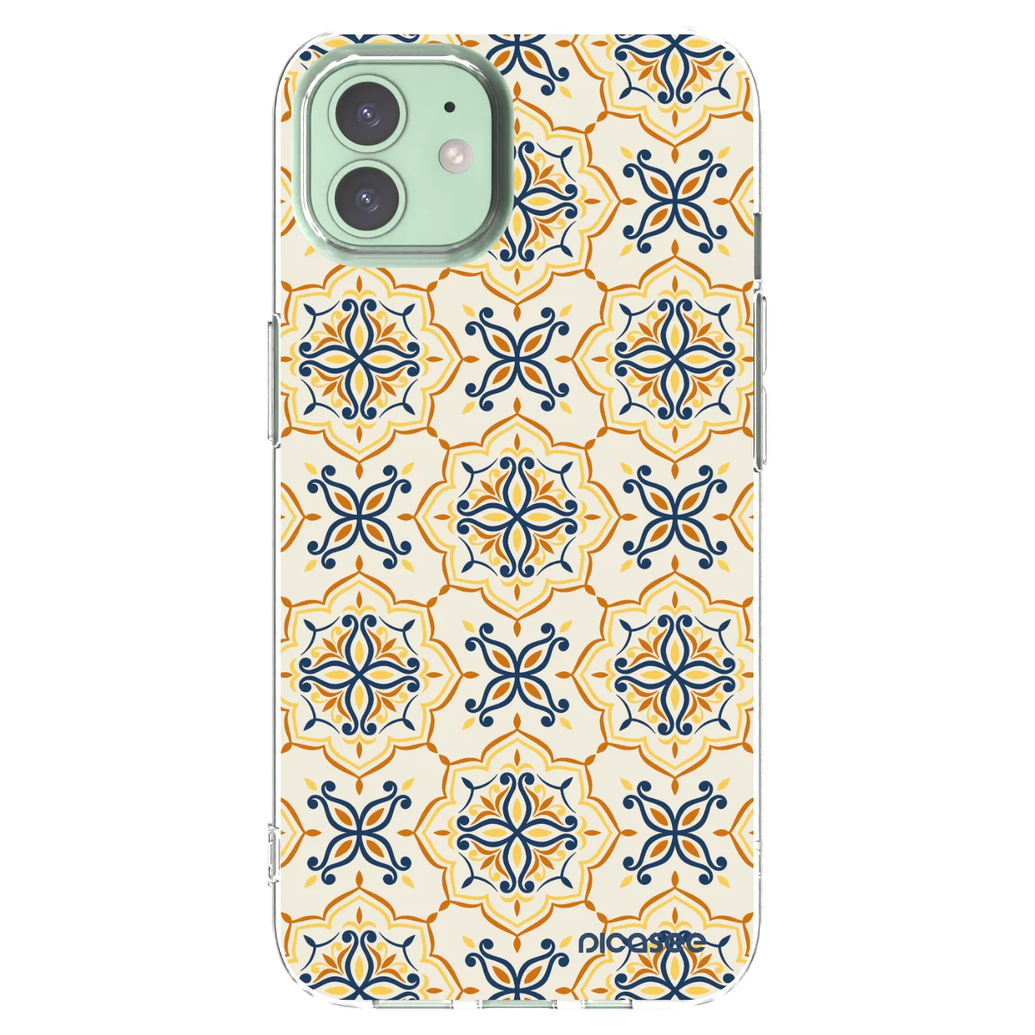 Picasee διαφανής θήκη σιλικόνης Apple iPhone 12 - Majolica