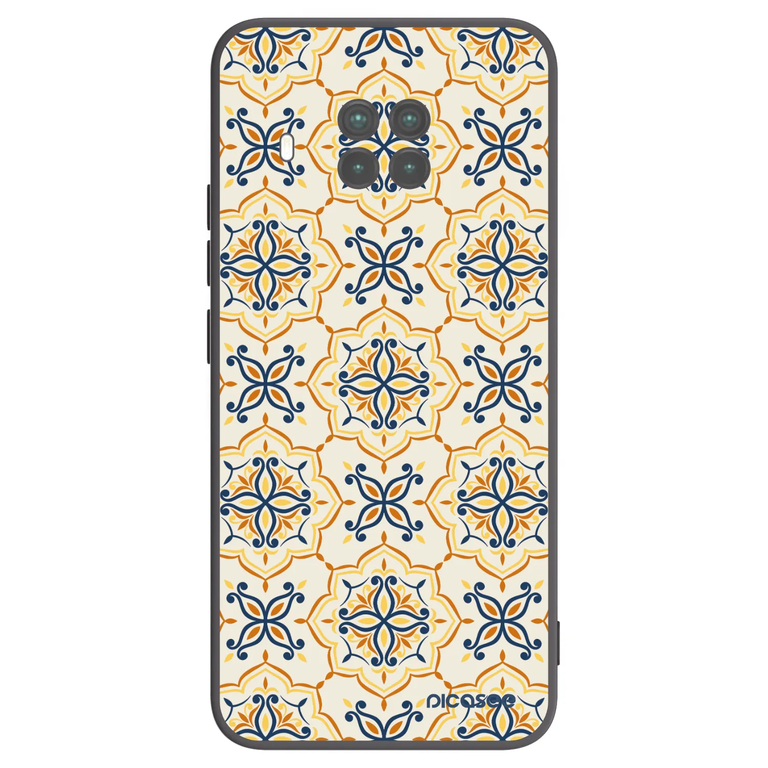 Picasee Μαύρη θήκη σιλικόνης για Xiaomi Mi 10T Lite - Majolica