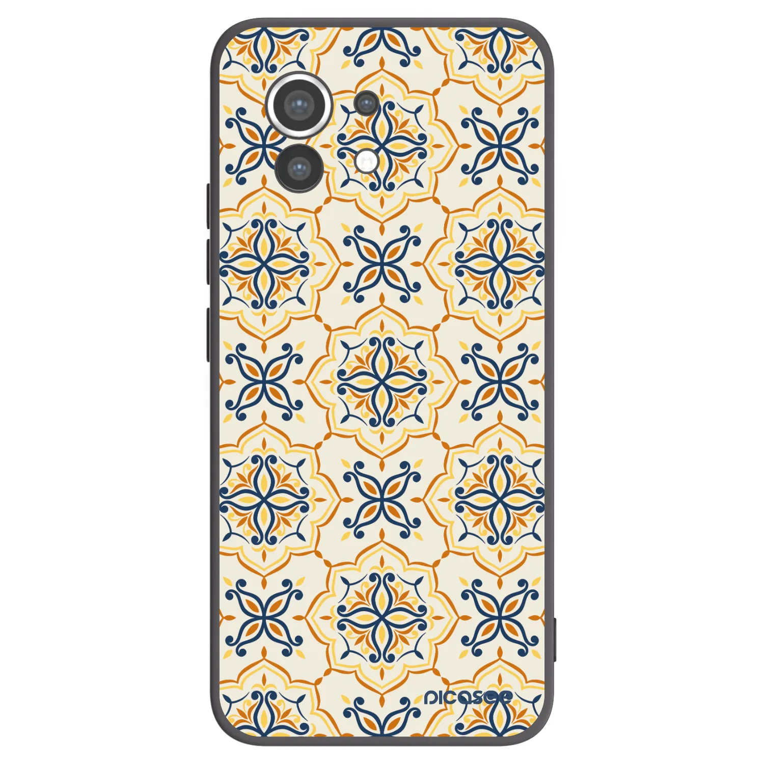 Picasee Μαύρη θήκη σιλικόνης για Xiaomi Mi 11 - Majolica