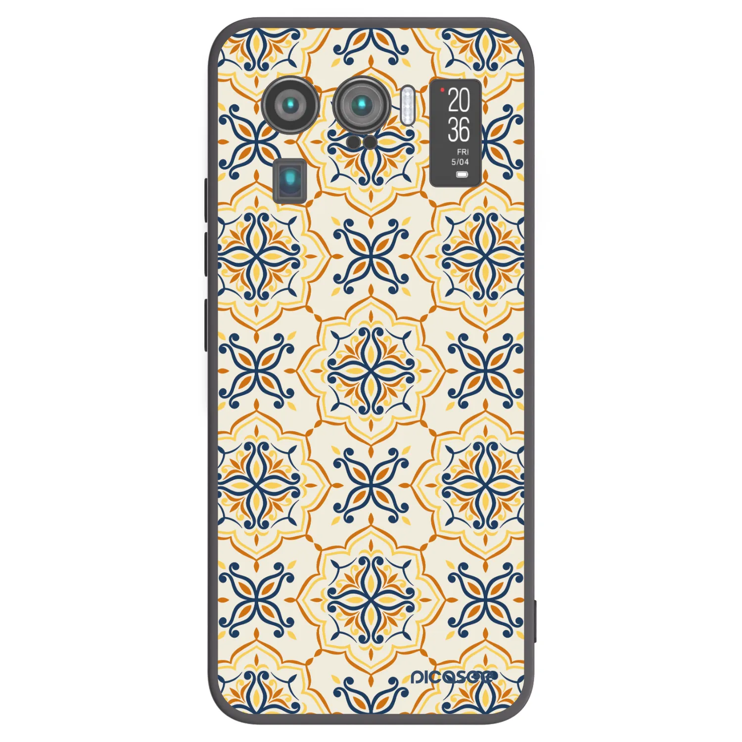 Picasee Μαύρη θήκη σιλικόνης για Xiaomi Mi 11 Ultra - Majolica