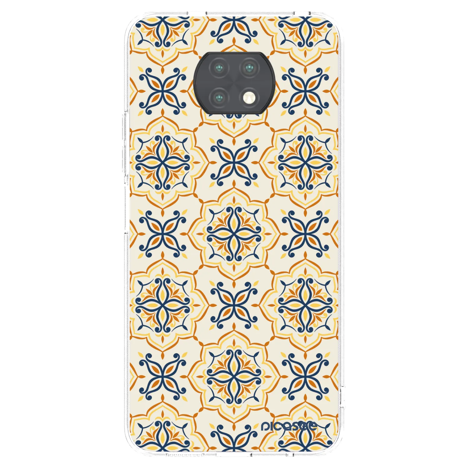 Picasee διαφανής θήκη σιλικόνης Xiaomi Redmi Note 9T - Majolica