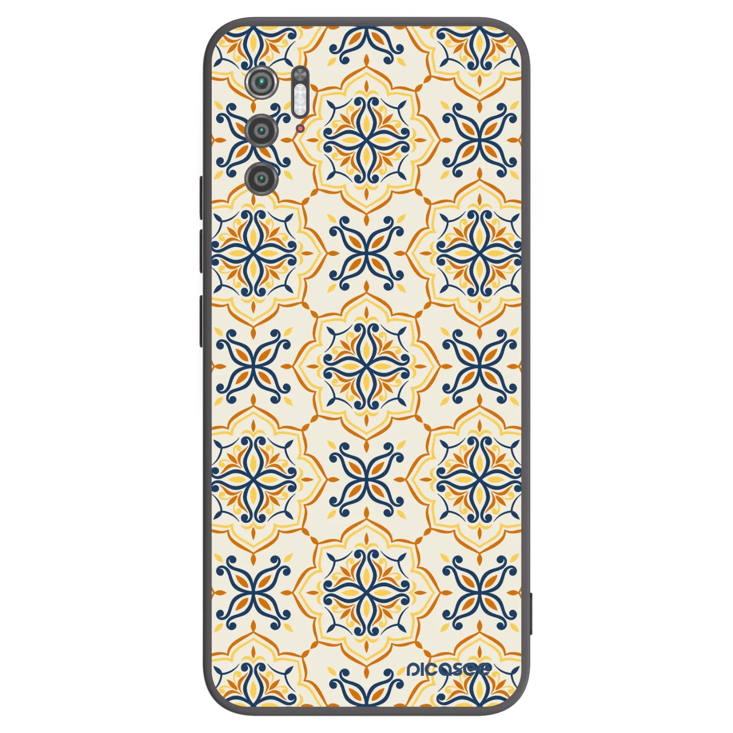 Picasee Μαύρη θήκη σιλικόνης για Xiaomi Poco M3 Pro 5G - Majolica