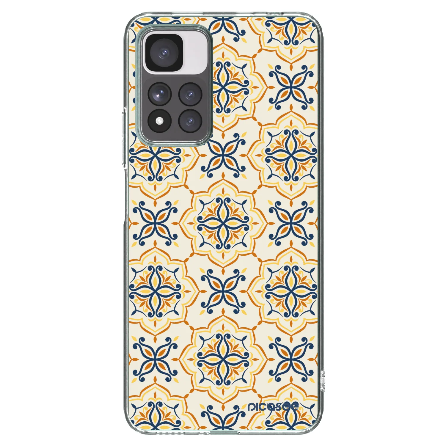 Picasee διαφανής θήκη σιλικόνης Xiaomi Redmi Note 11 Pro+ 5G - Majolica