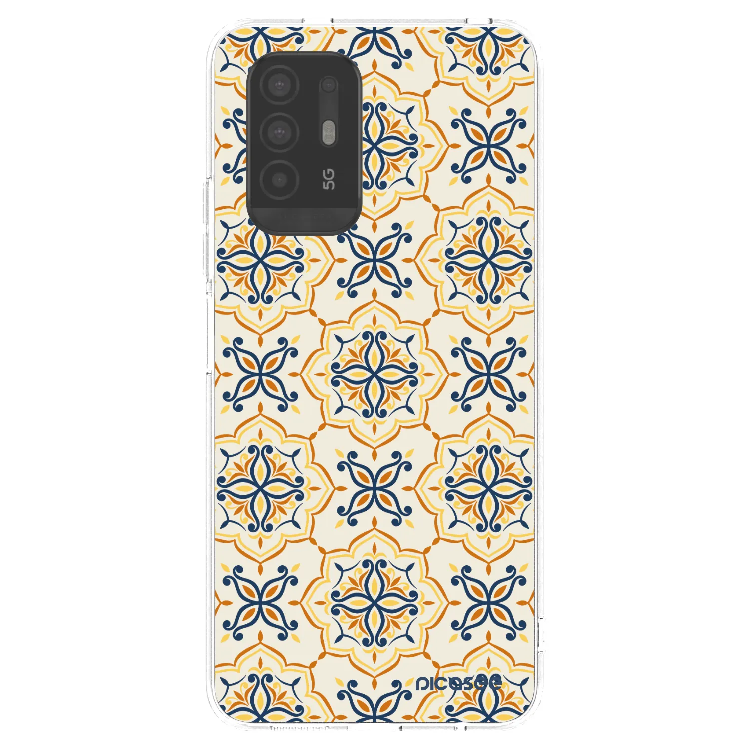 Picasee διαφανής θήκη σιλικόνης OPPO A94 5G - Majolica