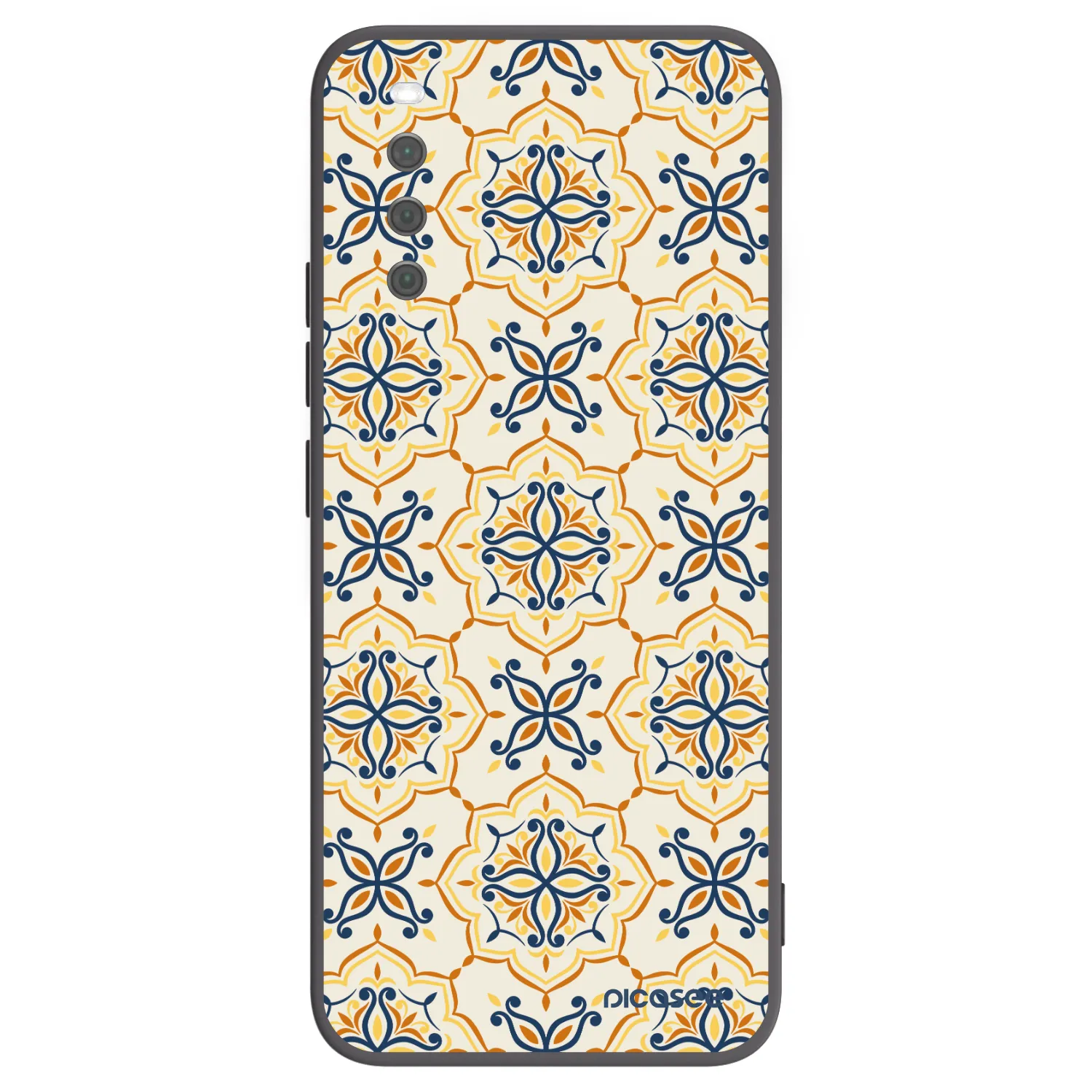 Picasee Μαύρη θήκη σιλικόνης για Sony Xperia 10 III - Majolica