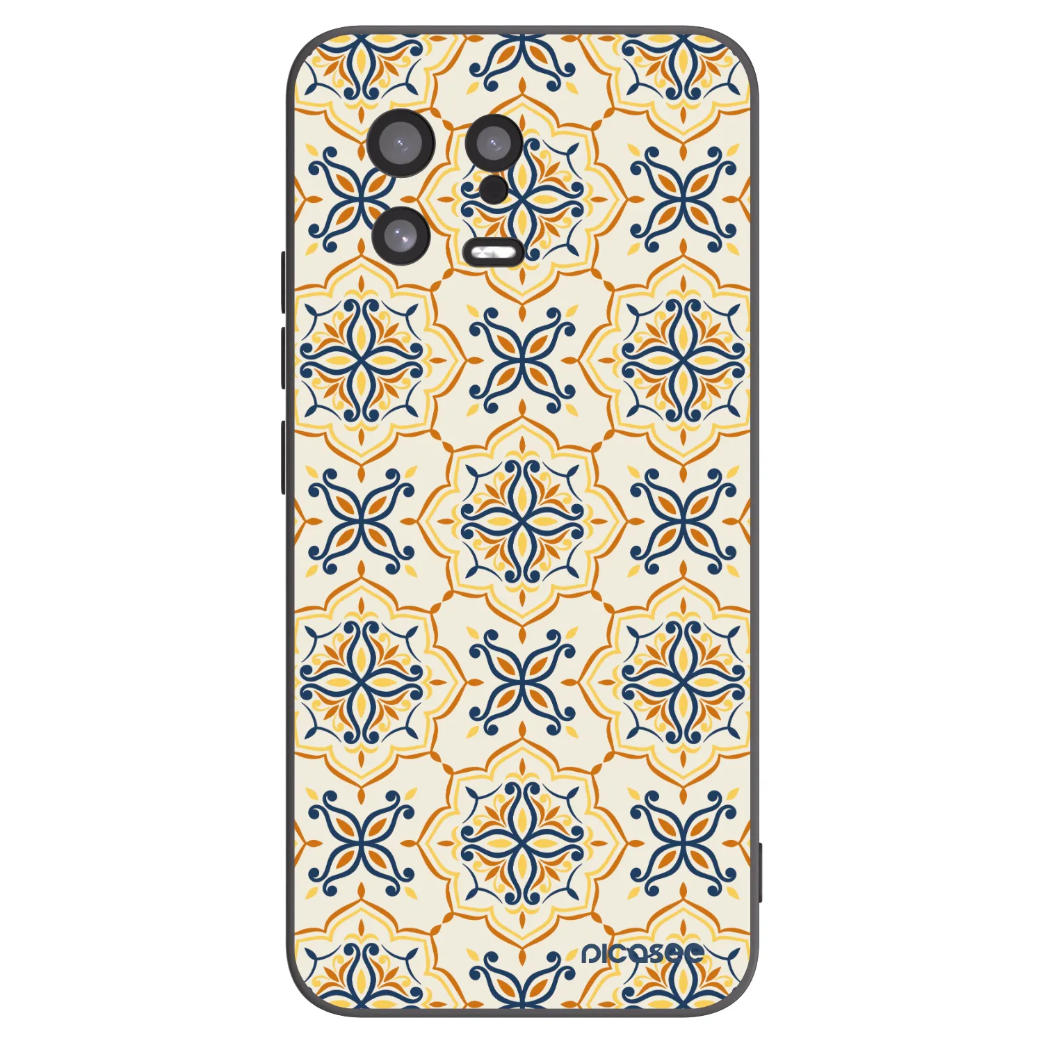 Picasee Μαύρη θήκη σιλικόνης για Xiaomi 13 - Majolica