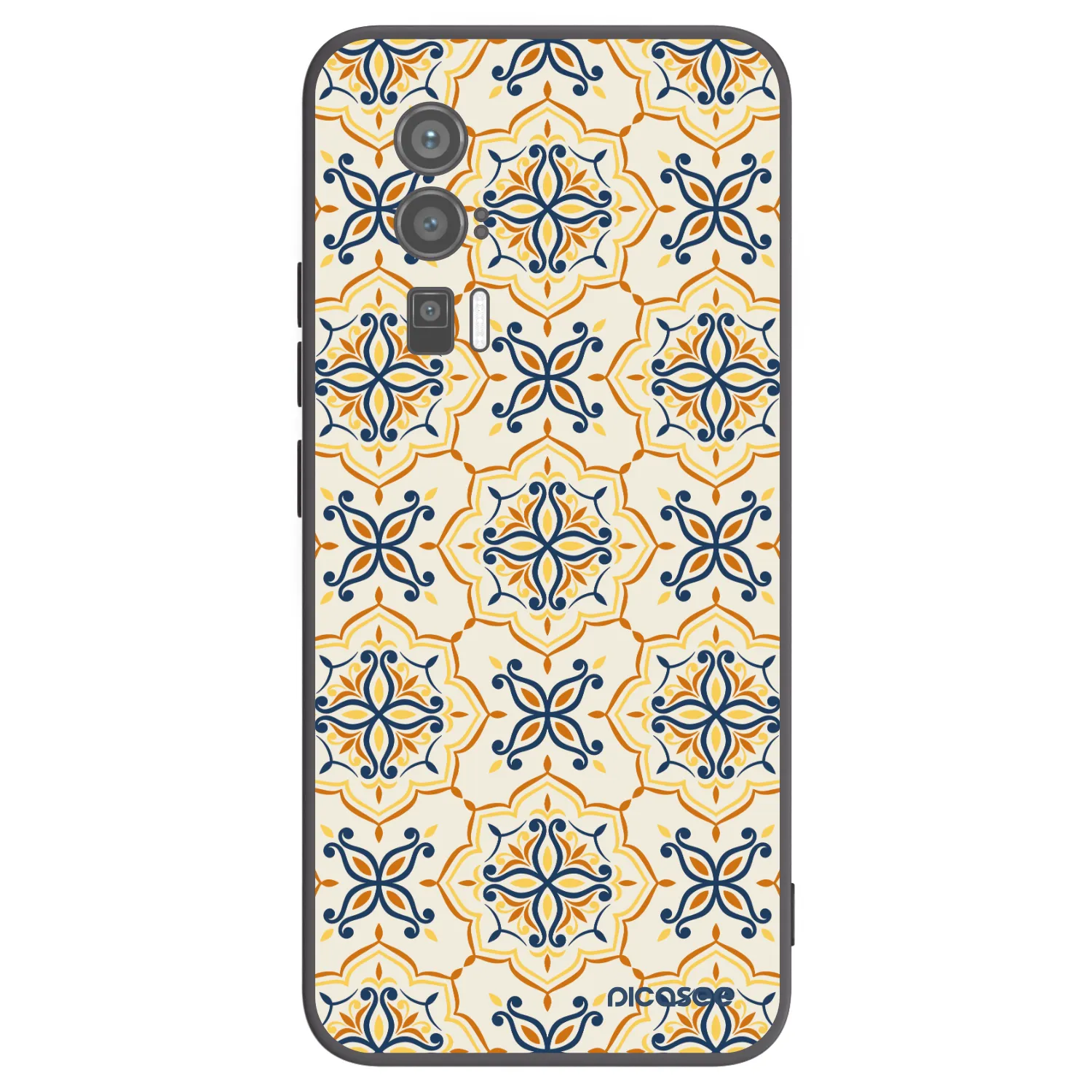 Picasee Μαύρη θήκη σιλικόνης για Xiaomi Poco F5 Pro 5G - Majolica