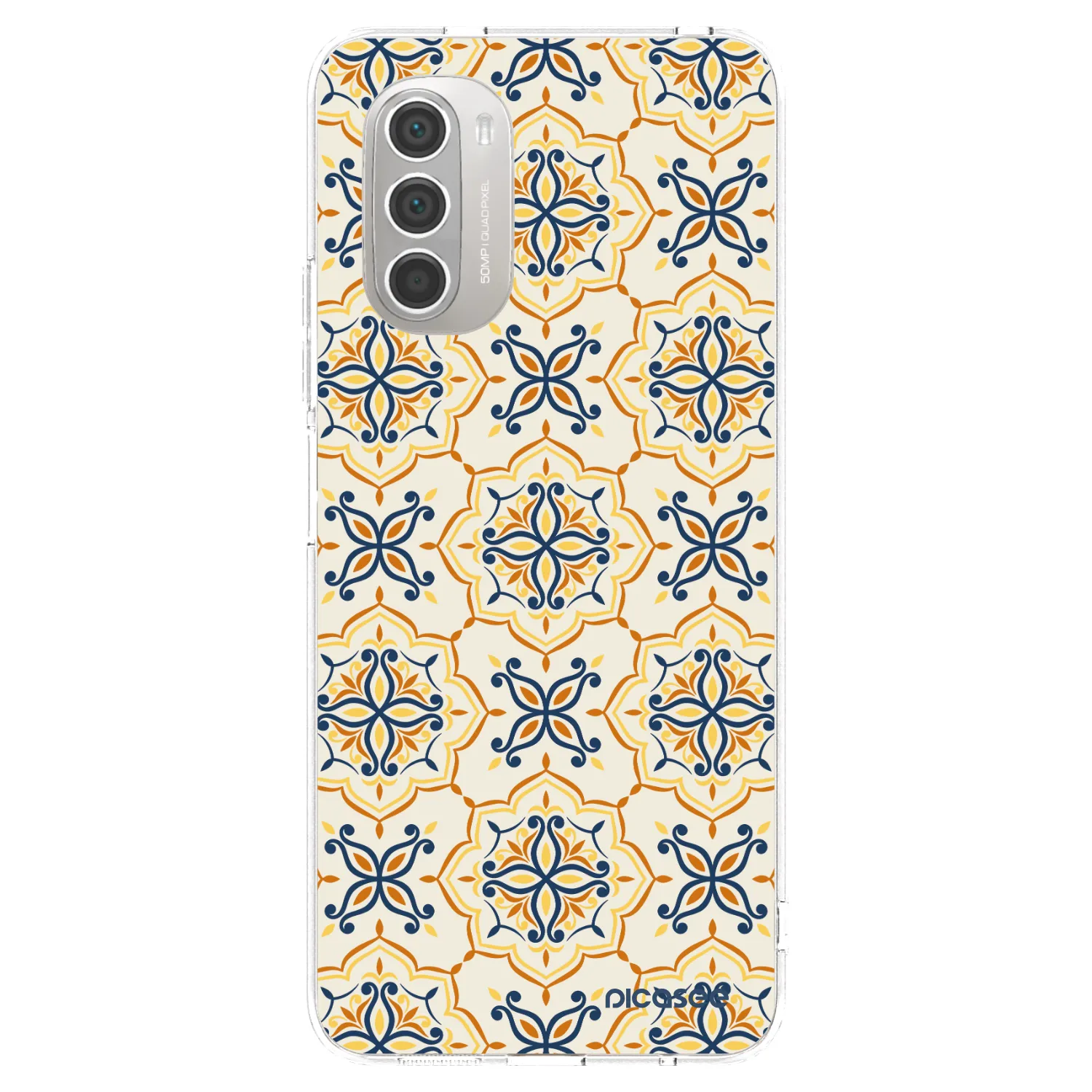 Picasee διαφανής θήκη σιλικόνης Motorola Moto G51 - Majolica