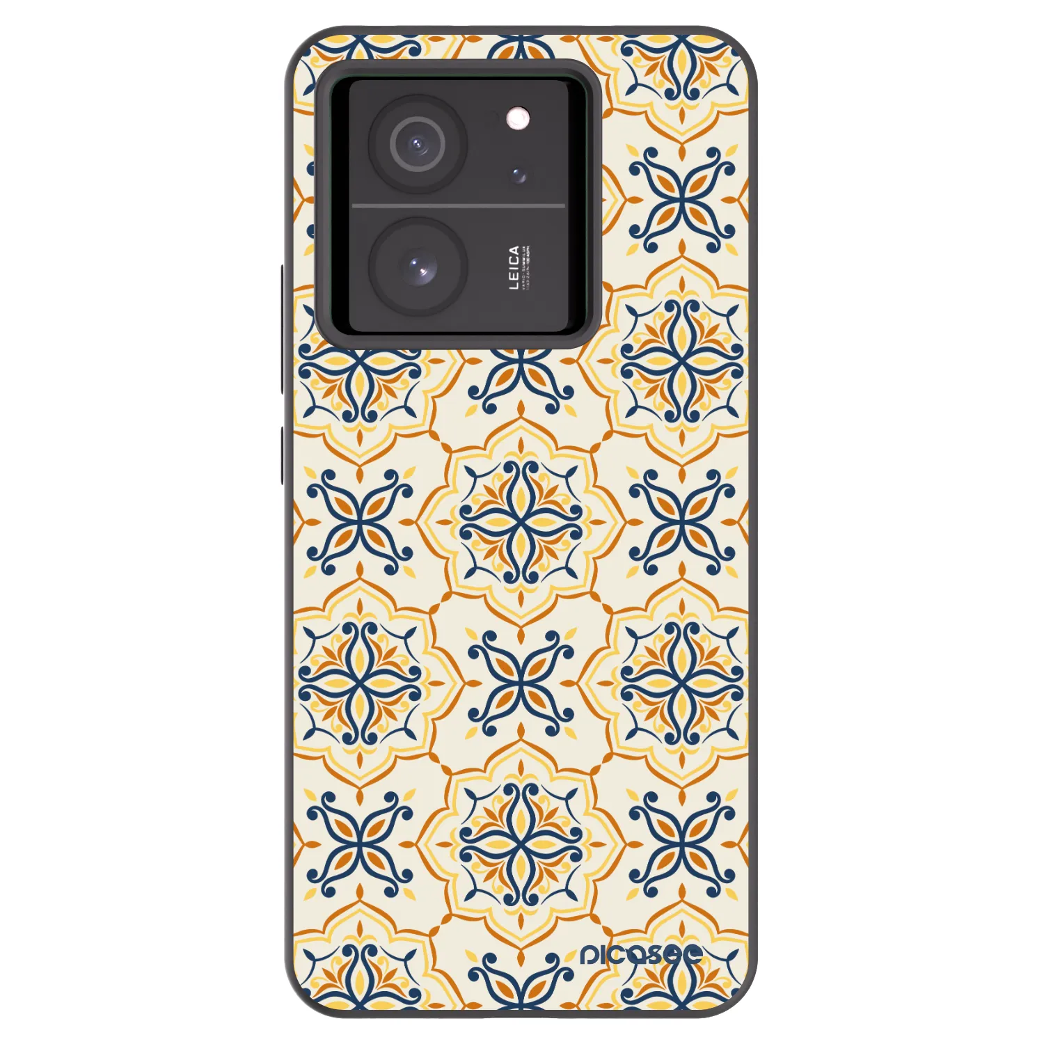 Picasee Μαύρη θήκη σιλικόνης για Xiaomi 13T Pro - Majolica