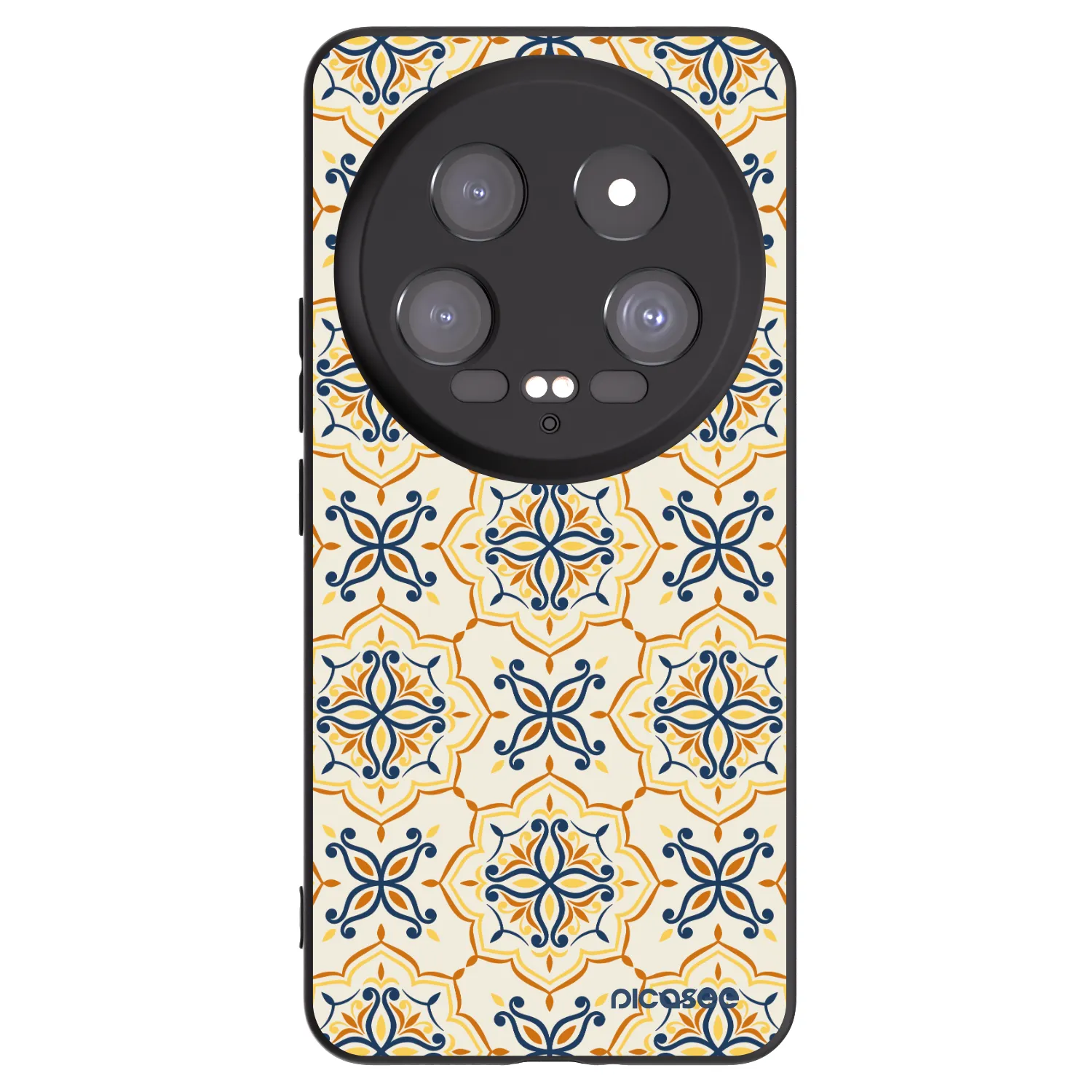 Picasee Μαύρη θήκη σιλικόνης για Xiaomi 14 Ultra - Majolica