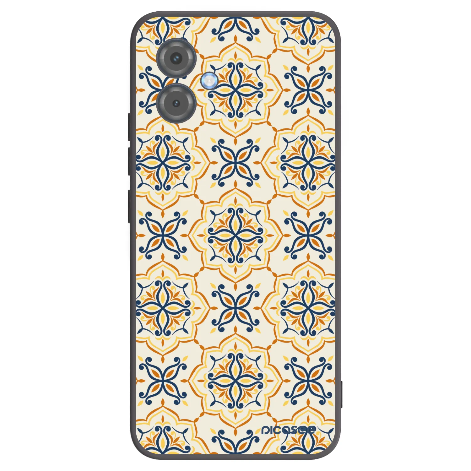 Picasee Μαύρη θήκη σιλικόνης για Motorola Moto G14 - Majolica