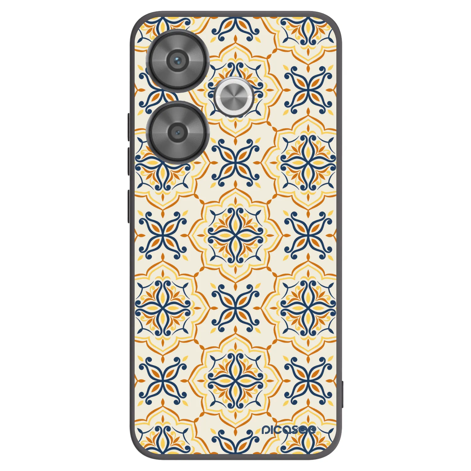 Picasee Μαύρη θήκη σιλικόνης για Xiaomi Poco F6 - Majolica
