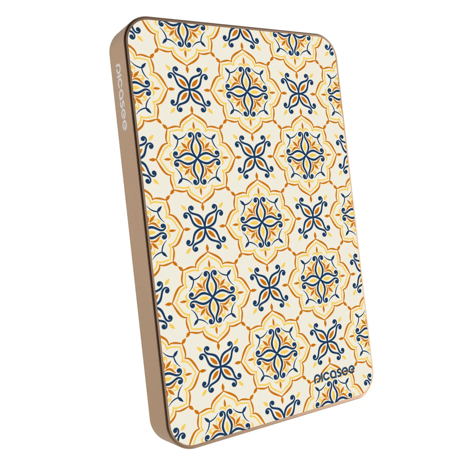 Picasee Powerbank με MagSafe 5 000 mAh Χρυσαφένιος - Majolica