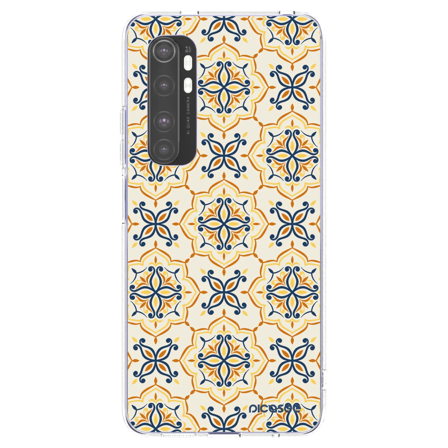 Picasee διαφανής θήκη σιλικόνης Xiaomi Mi Note 10 Lite - Majolica
