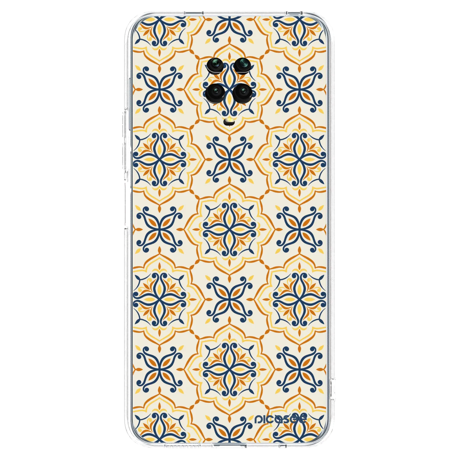 Picasee διαφανής θήκη σιλικόνης Xiaomi Redmi Note 9S - Majolica