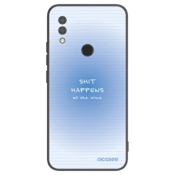 Picasee Μαύρη θήκη σιλικόνης για Xiaomi Redmi 7 - Oops Memo