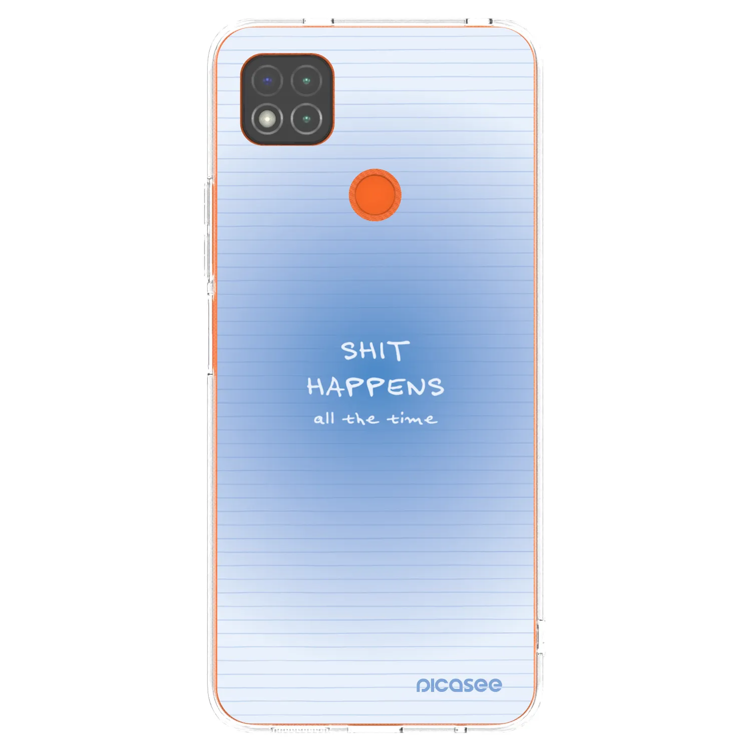 Picasee διαφανής θήκη σιλικόνης Xiaomi Redmi 9C - Oops Memo