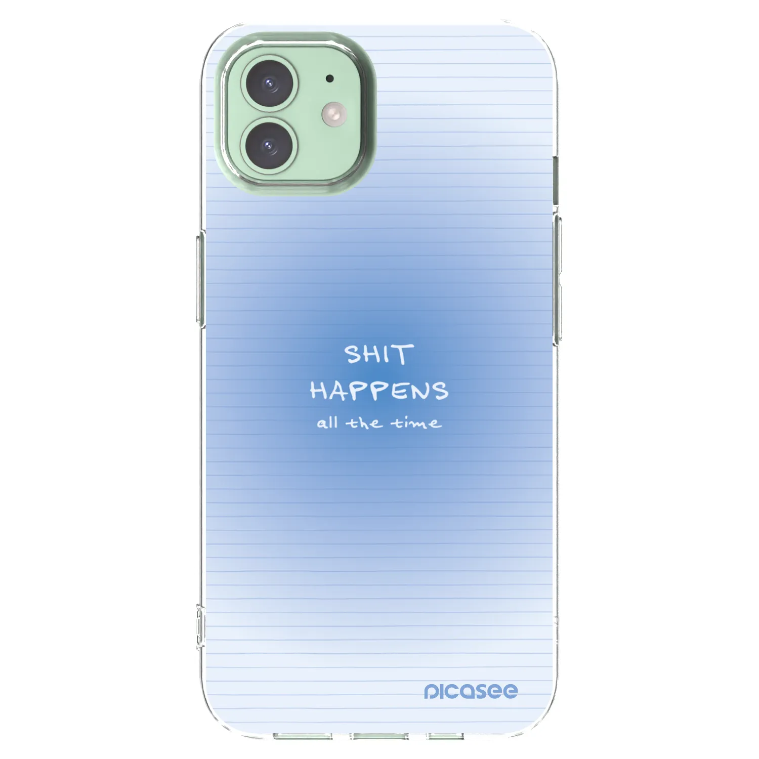 Picasee διαφανής θήκη σιλικόνης Apple iPhone 12 - Oops Memo