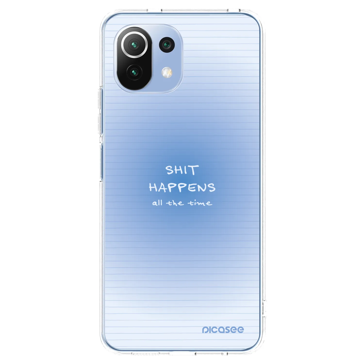 Picasee διαφανής θήκη σιλικόνης Xiaomi Mi 11 Lite - Oops Memo