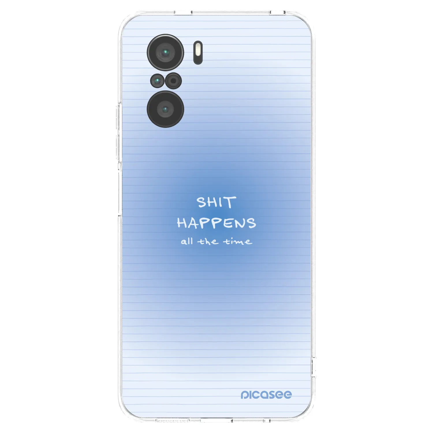 Picasee διαφανής θήκη σιλικόνης Xiaomi Poco F3 - Oops Memo