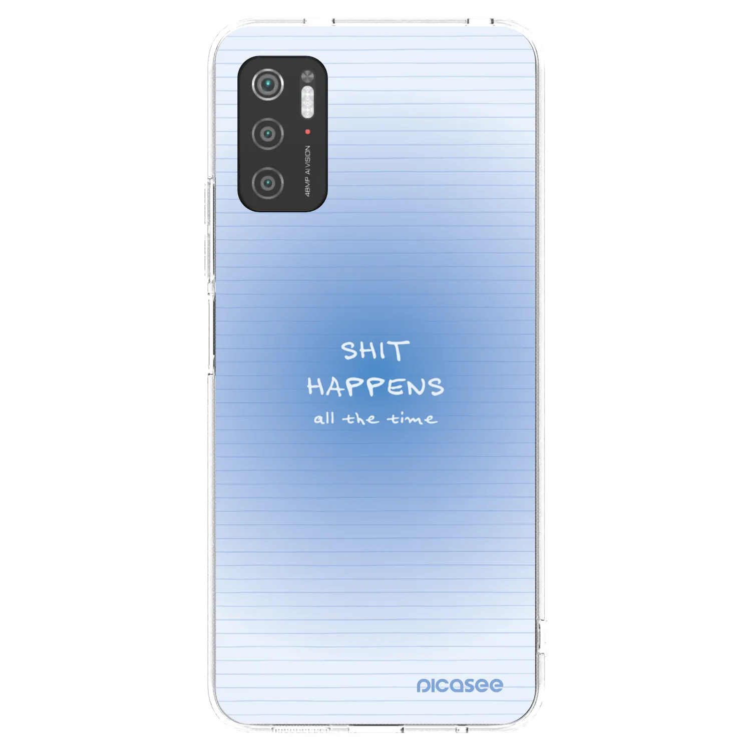 Picasee διαφανής θήκη σιλικόνης Xiaomi Poco M3 Pro 5G - Oops Memo