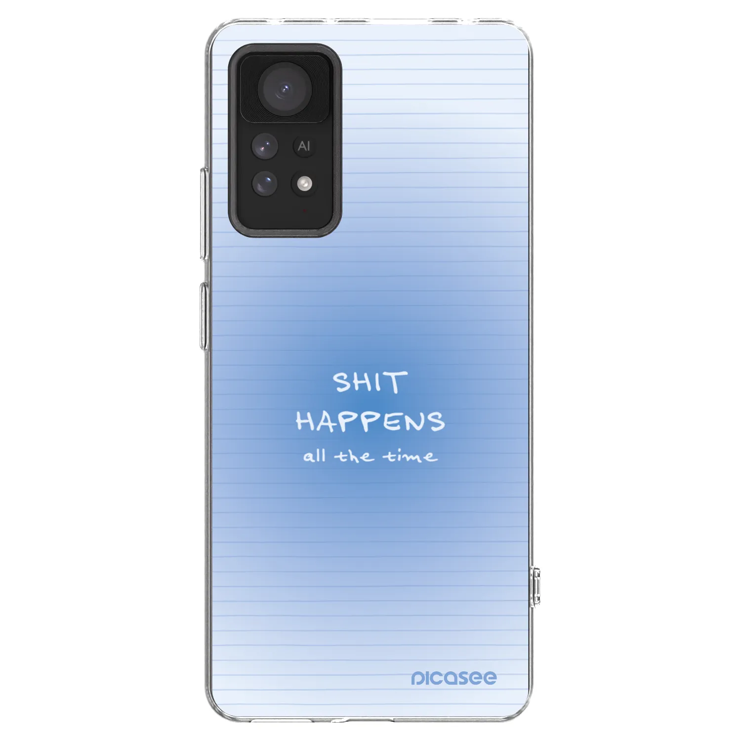 Picasee διαφανής θήκη σιλικόνης Xiaomi Redmi Note 11 Pro - Oops Memo