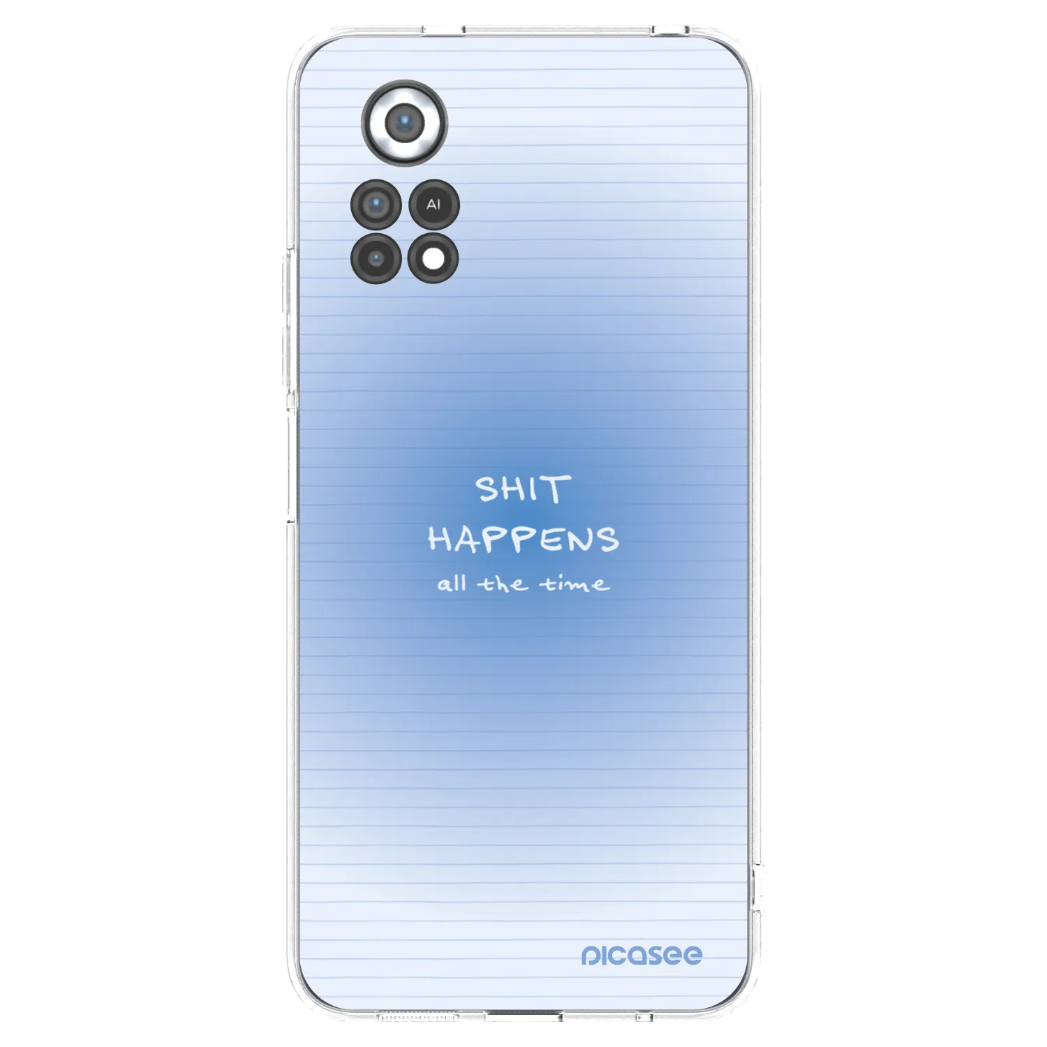 Picasee διαφανής θήκη σιλικόνης Xiaomi Poco X4 Pro 5G - Oops Memo