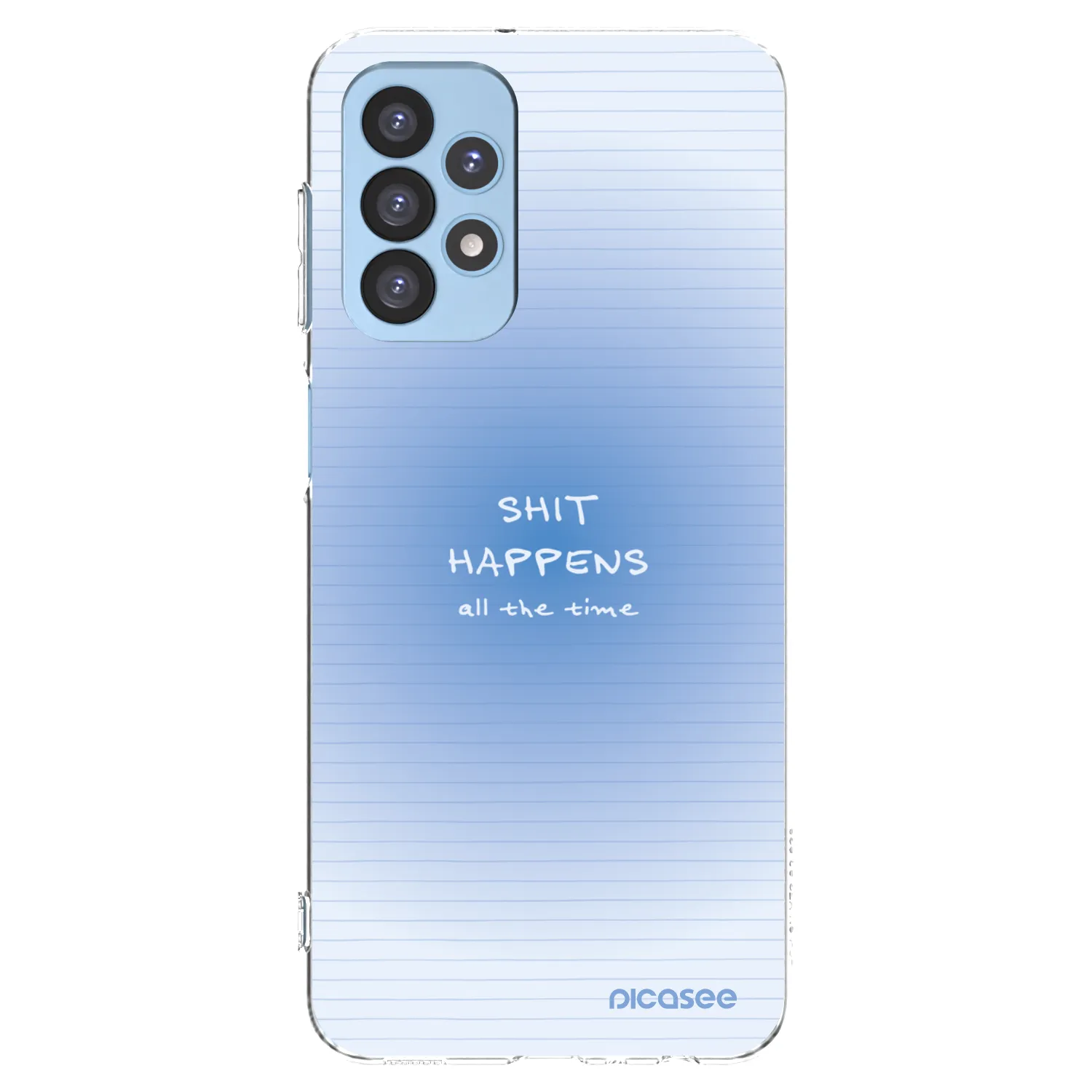 Picasee διαφανής θήκη σιλικόνης Samsung Galaxy A23 A235F 4G - Oops Memo