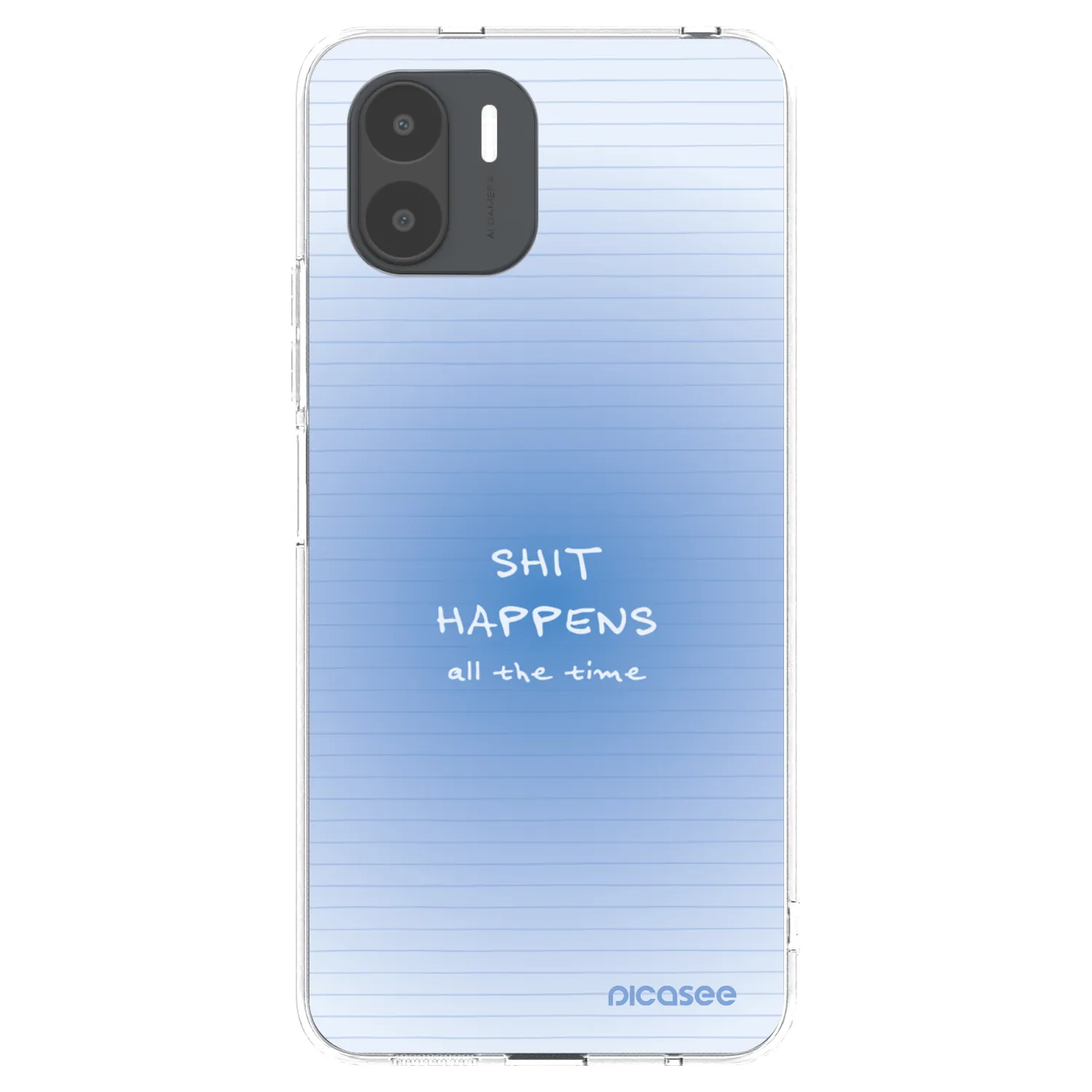 Picasee διαφανής θήκη σιλικόνης Xiaomi Redmi A1 - Oops Memo
