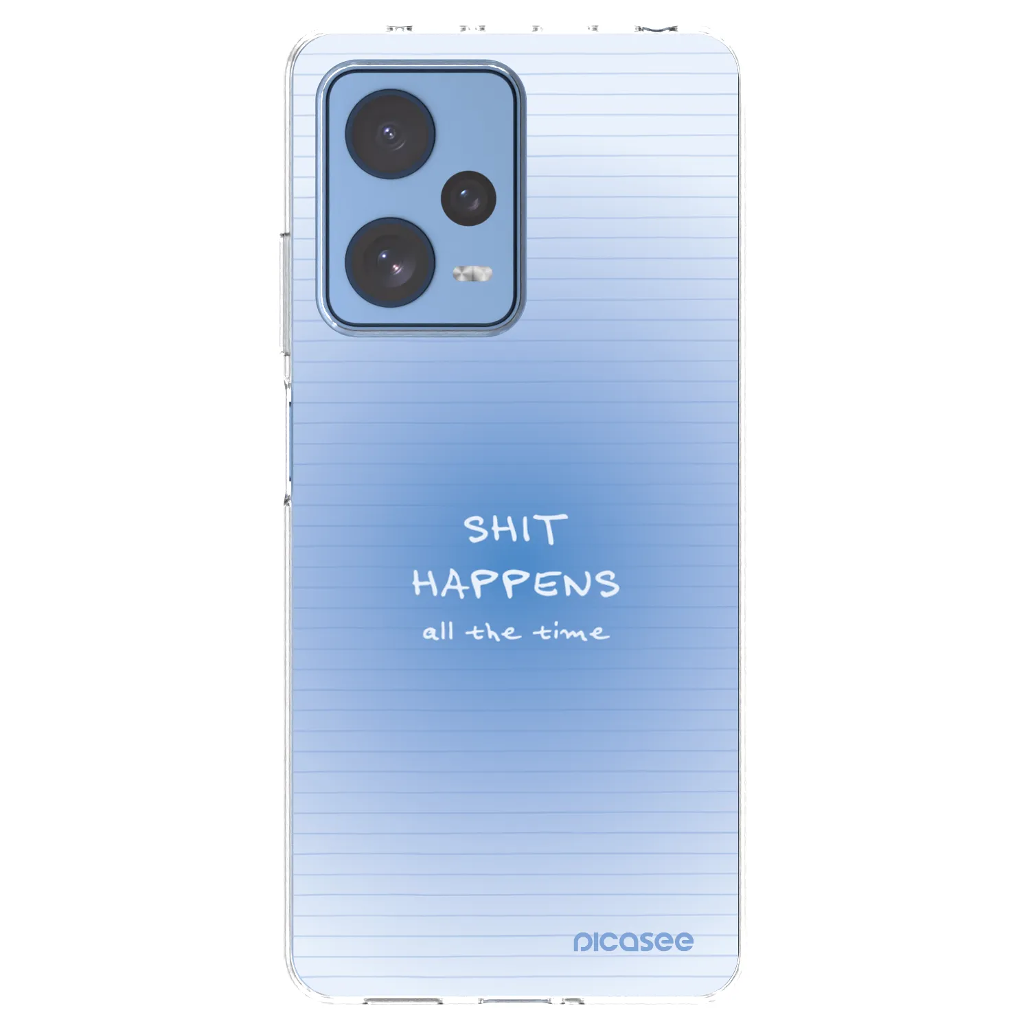 Picasee διαφανής θήκη σιλικόνης Xiaomi Redmi Note 12 Pro 5G - Oops Memo